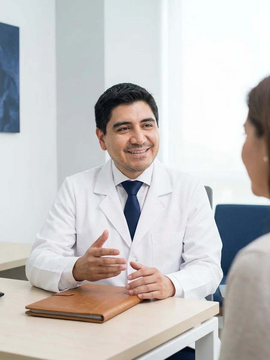Dr. Luis Schwarz en atención médica oncológica